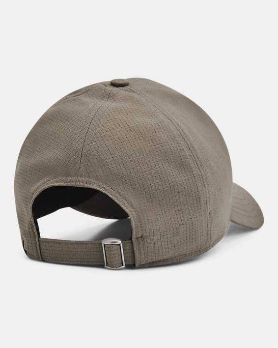 หมวกแก๊ป UA ArmourVent Adjustable สำหรับผู้ชาย in Brown image number 1